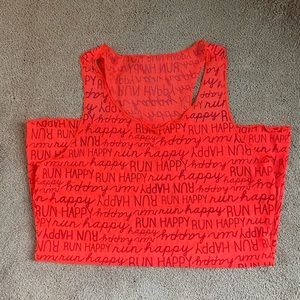 Run Happy Brooks Running Tank